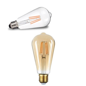 ST64 4W FILAMENT -  E27 (cool & warm) 5-Pack