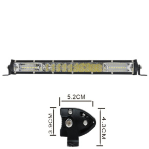 120W 330MM ULTRA-SLIM 2-ROW LED LIGHT BAR