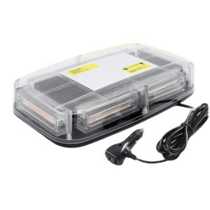 WHITE 12-24V MAGNET MOUNT ROOF EMERGENCY STROBE