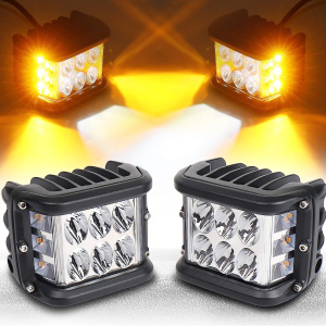 72w Dual Colour LED Spot Lights (SET OF 2)