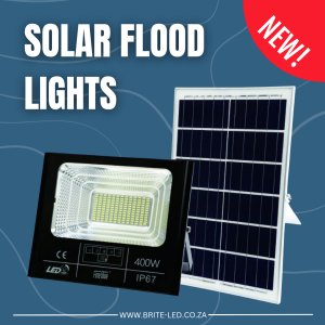SOLAR FLOOD LIGHTS 50W - 100W - 200W - 400W - 600W - 800W