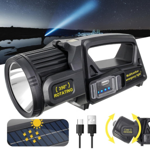 Solar Multi-Function Search Light