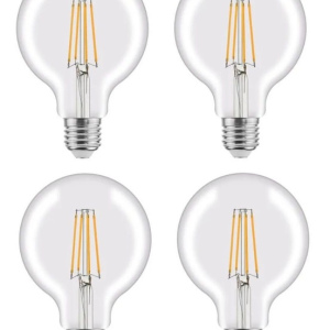 G125 6 WATT LED FILAMENT BULB E27 – Cool White (EACH)