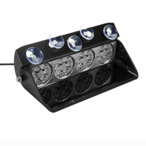 24-LED Dash Strobe Light (AMBER/WHITE)